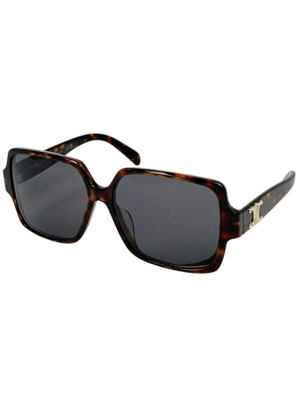 Celine Sunglasses Triomphe Acetate Brown Eyewear